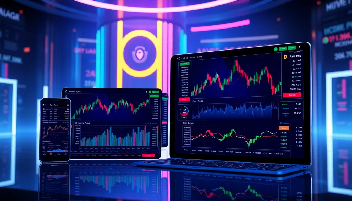Visual of AICoin real-time market analysis on a sleek digital trading platform, highlighting advanced visualization and security features for crypto traders.