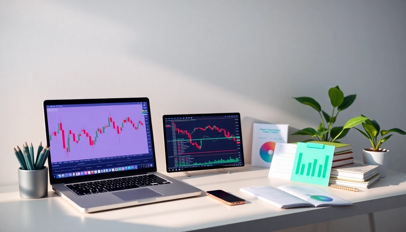 Professional trader guiding beginners on online trading for beginners through interactive